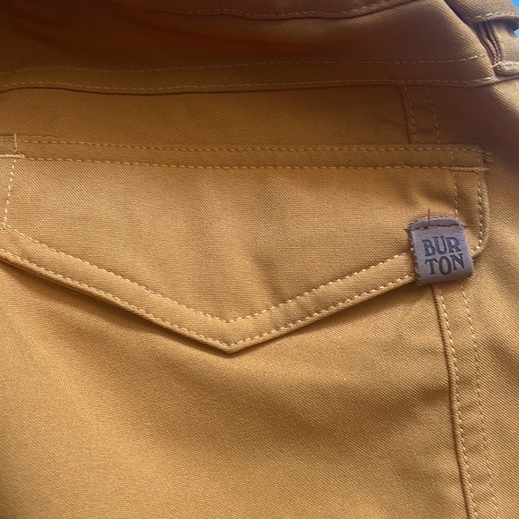 🔥Burton🔥 | Mustard yellow bell bottom snowboarding ski winter pants - Picture 15 of 16
